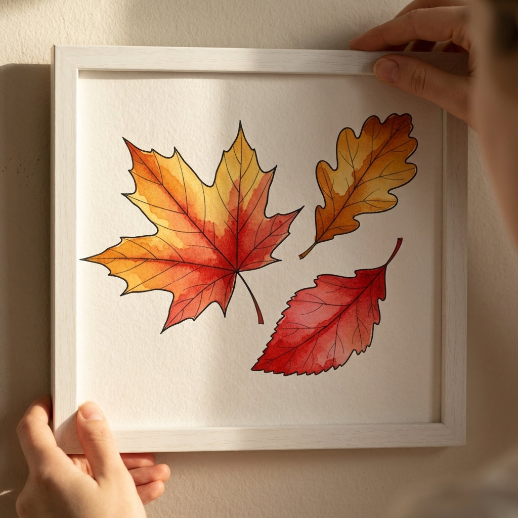 Cahier aquarelle cahier 08 automne dore - lifestyle serre