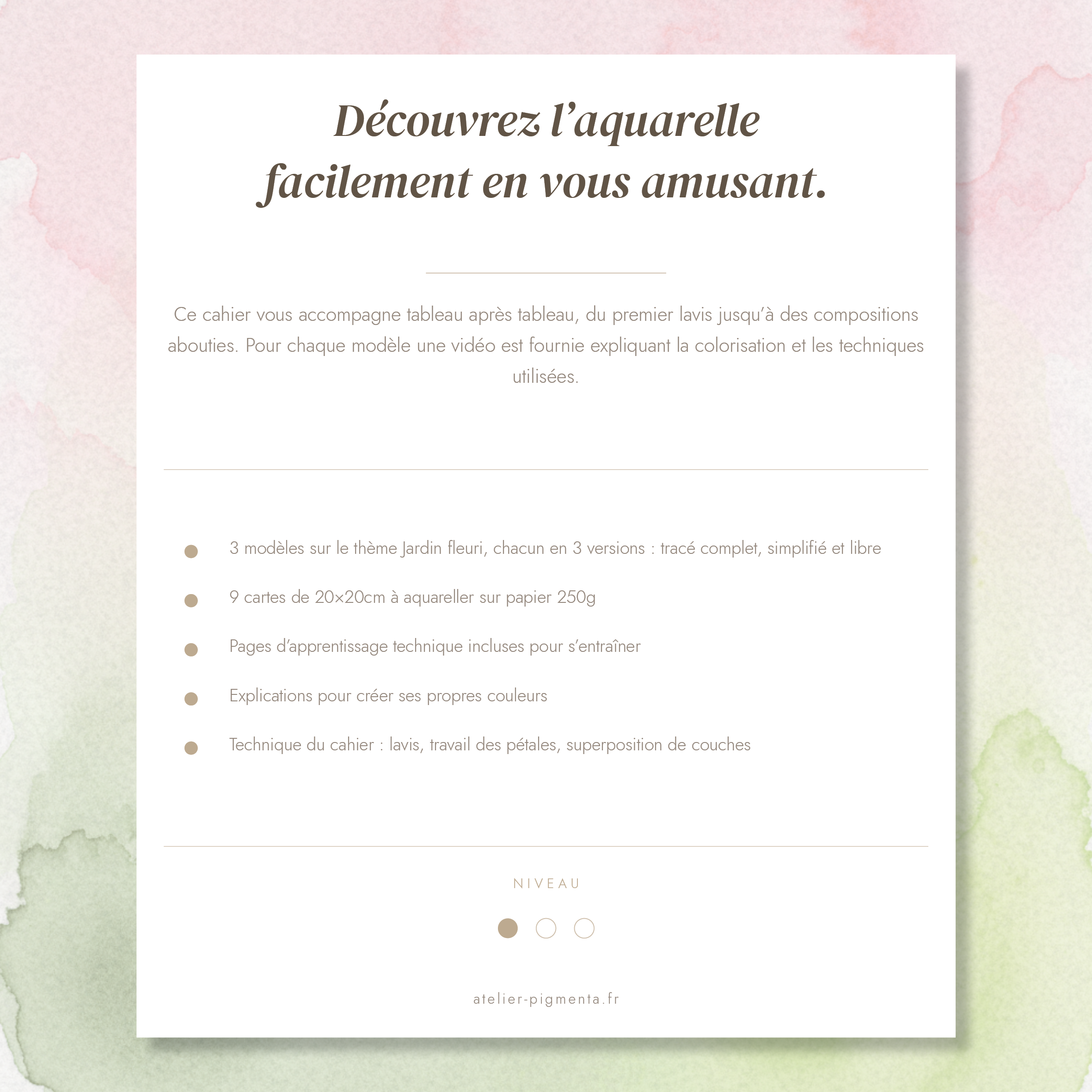 Cahier d'aquarelle - cahier-02-jardin-fleuri - Face arrière