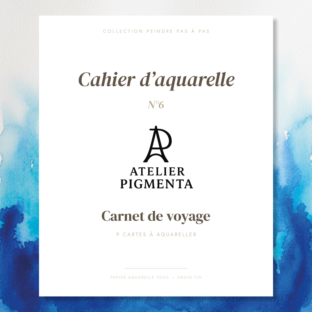 Cahier d'aquarelle - cahier-06-voyage - Face avant